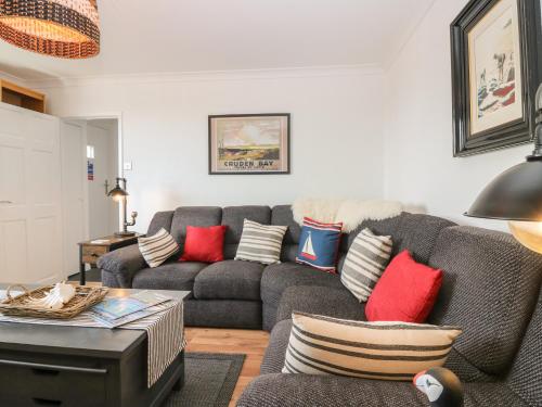 A szálláshely kívülről, Shell Cottage in Port Erroll