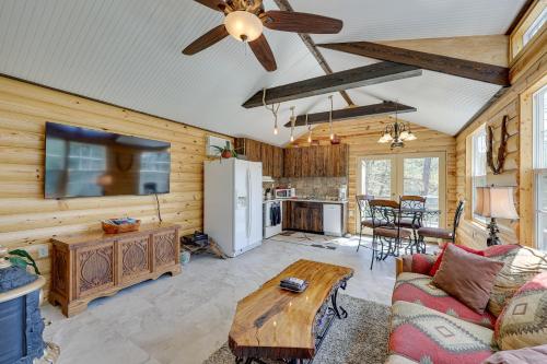 Cliffside Eureka Springs Cabin with Beaver Lake View