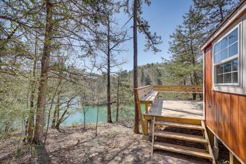 Cliffside Eureka Springs Cabin with Beaver Lake View