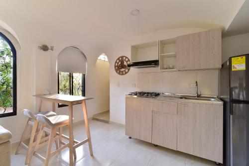 virtuve, Aldea Bella Boutique in Doradal