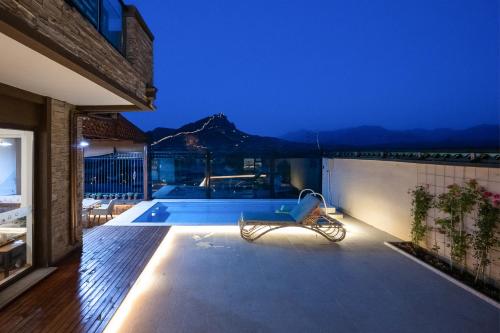 Swimming pool, Gubei Water Town Landscape Villa in Beijing Wtown