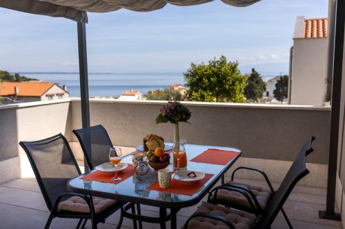 Erkély/terasz, Apartment Medea, St. Martin in Mali Losinj Városközpont
