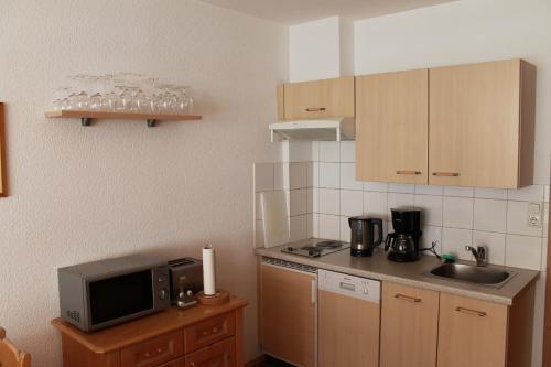 مطبخ, Appartement Hohe Mut in Obergurgl