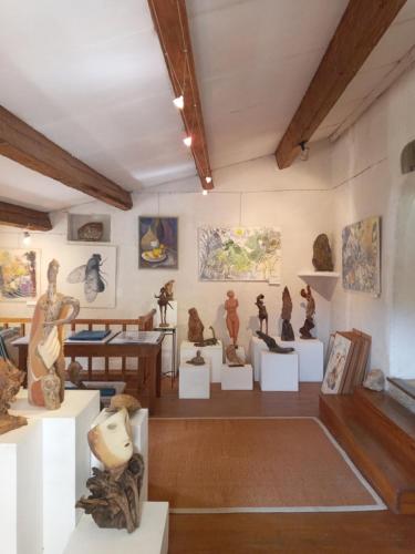 appartement chez l'artiste in La Caunette