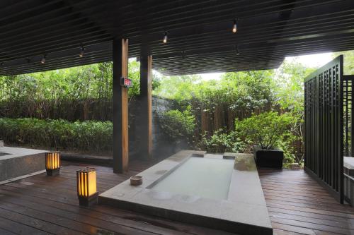 Hot spring bath, Grand View Resort Beitou in Taipei