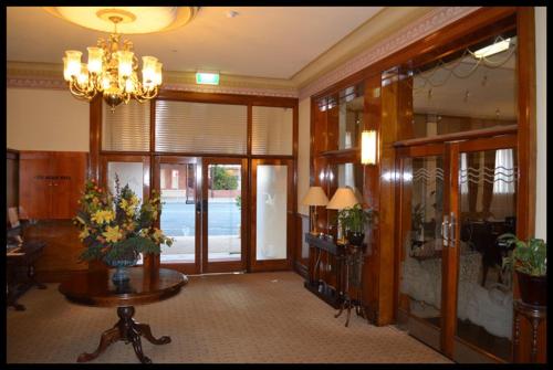 Lobby, Royal Exchange Hotel in Broken Hill