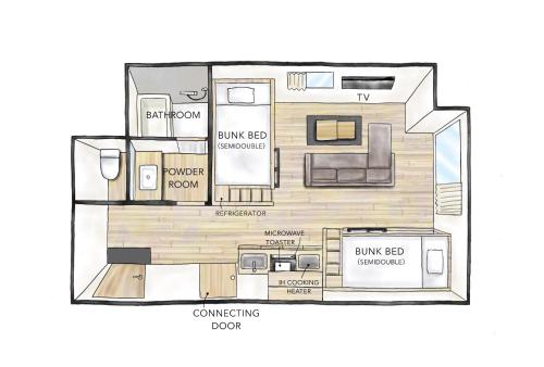 ROTA105 Room Type - Family Room with Bath