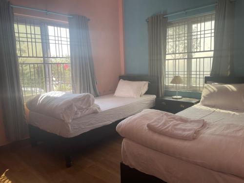 Twin Room with Bathroom room in Himalaya Serene View Guest House & Farm Stay