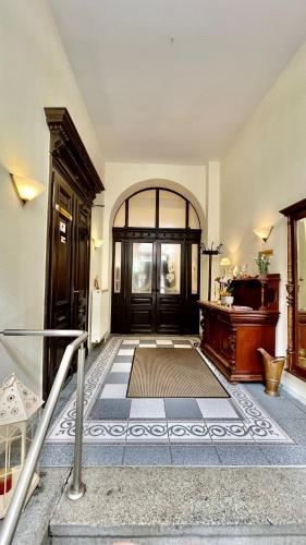 入口, Hotel Mauritius - Im Herzen von Crimmitschau - Frühstück buchbar - Fahrradbox (Hotel Mauritius - Im Herzen von Crimmitschau - Fruhstuck buchbar - Fahrradbox) in 克里米喬