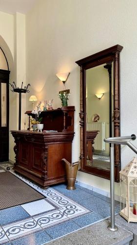 入口, Hotel Mauritius - Im Herzen von Crimmitschau - Frühstück buchbar - Fahrradbox (Hotel Mauritius - Im Herzen von Crimmitschau - Fruhstuck buchbar - Fahrradbox) in 克里米喬