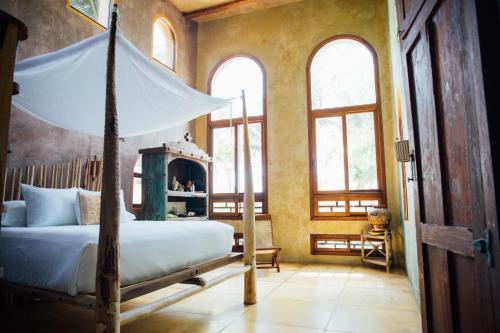 Casa Vallejo Tulum Beach Villa at Zamas Hotel in Tulum, Mexico