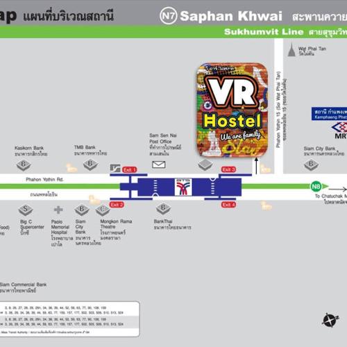 VR hostel สะพานควาย, Bang Su (zdjęcie 10)