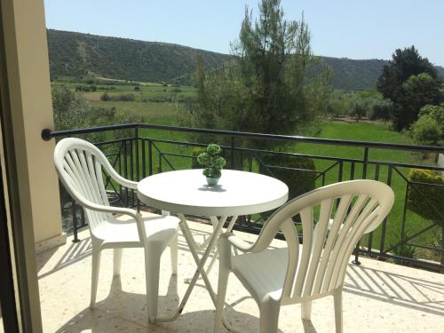 陽台/露台, 和魔娜斯公寓 (Himonas Apartments) in 皮蘇里