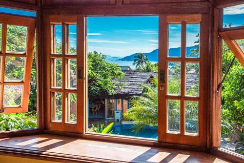 منظر, Hotel Alemao Beach de Ilhabela in Praia do Curral