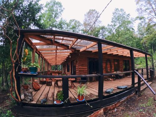 Casa en el bosque encantado