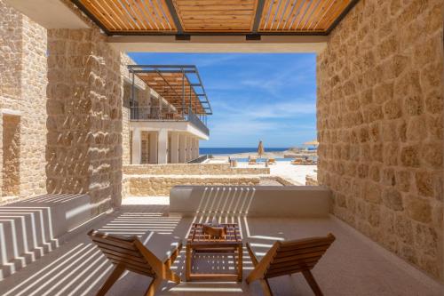 Balcony/terrace, Wadi Sabarah Lodge in Qesm Marsa Alam