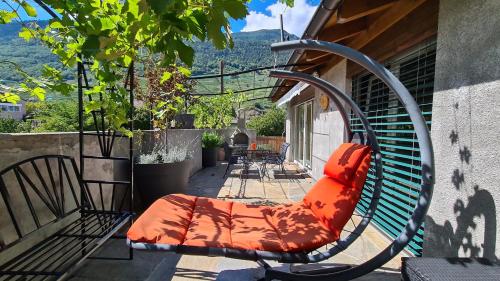  Chez Pewee, beau duplex en ville, parc privé, Pension in Martigny-Ville bei Trient VS