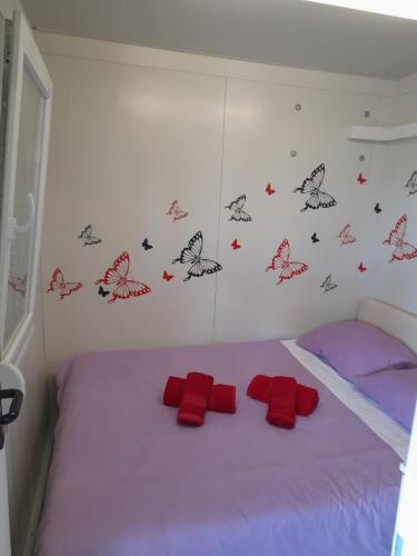 1 double bed