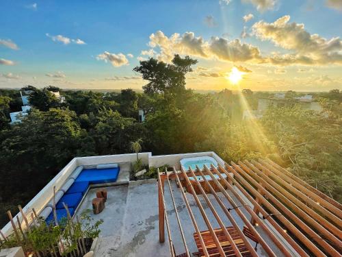 VILLA PRINCE, loft & rooftop, private pool & jaccuzi RIVIERA MAYA