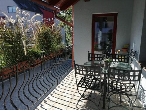 City center blue sky house in Postojna