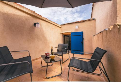 Maison de caractère climatisée avec terrasses