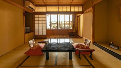 Japanese-Style Room with Open-Air Bath