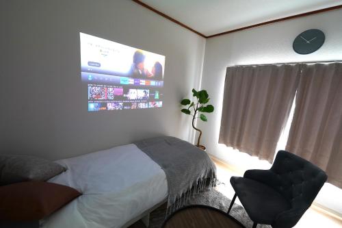 Close to Shinjuku!Twin beds,Projector,Appliances!