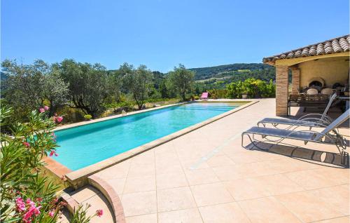 Nice Home In St Marcellin Les Vaiso With Outdoor Swimming Pool And 2 Bedrooms