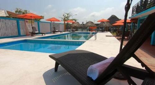 Hotel La Cueva del Pirata in Casitas, Mexico