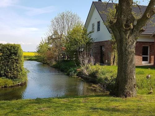 Ferienhaus Deichblick 2 m Sauna, Whirlpool und Internet