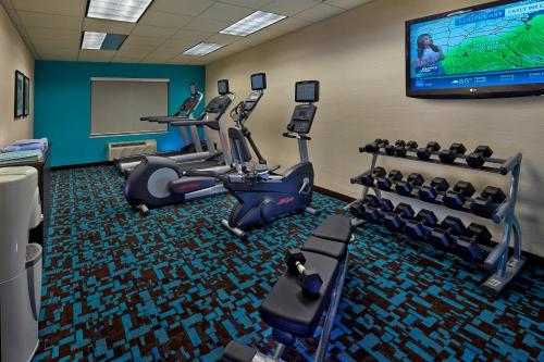 Fitness center, Fairfield Inn & Suites Boca Raton in Boca Raton City Center