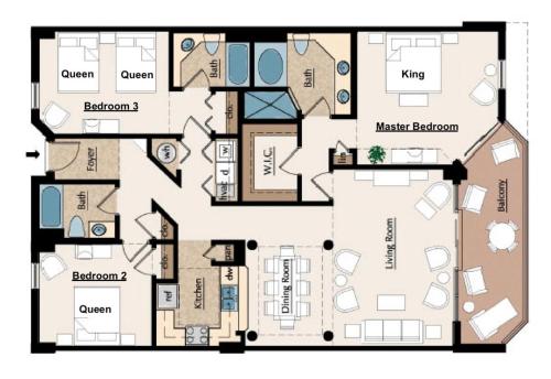 South Wind 1404 (3 Bedroom Sleeps 10) - image 36
