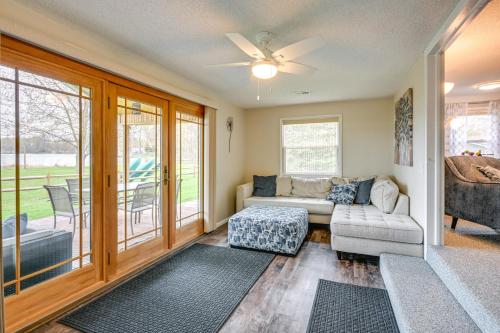 Osseo Cottage on Pleasant Lake with Dock and Views! in Hillsdale, USA