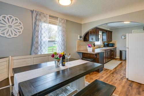Osseo Cottage on Pleasant Lake with Dock and Views! in Hillsdale, USA