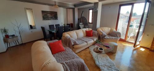Deluxe One-Bedroom Apartment with City View