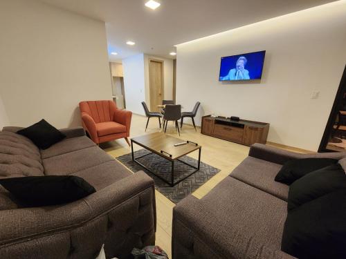 One-Bedroom Apartment room in Suite departamento de lujo sector la Carolina