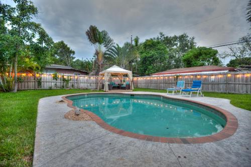 Tropical Oasis Private Pool 10 min to Fort Lauderdale Beach and Las Olas in Fort Lauderdale, USA