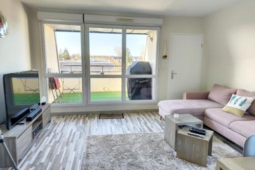 Grand Appart terrasse parking spacieux wifi 4pers - Location saisonnière - Amiens