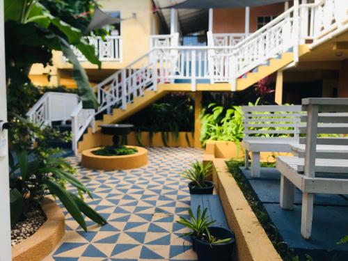 Utsikt, Moxons Beach Club near Ian Fleming internasjonale lufthavn