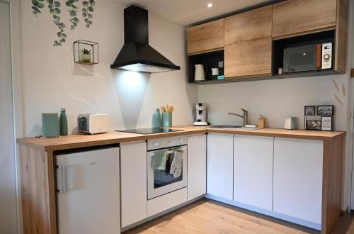 Kitchen, Appartement Design near Musée Archéologique