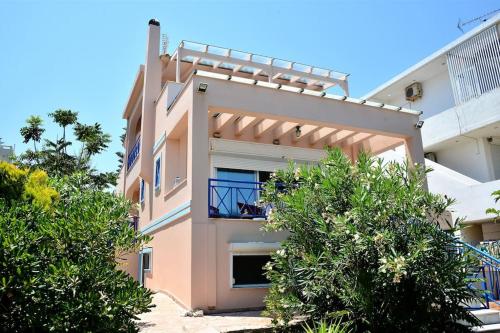 Blue View of Korinthian bay villa in Lecheo