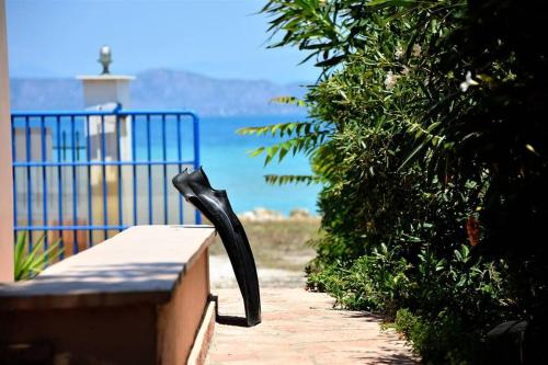 Blue View of Korinthian bay villa in Lecheo