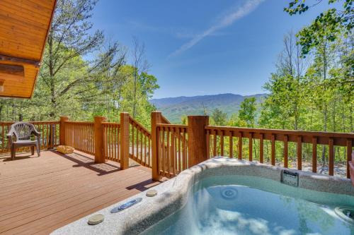 Idyllic Gatlinburg Cabin with Hot Tub and Balcony! in Gatlinburg, USA