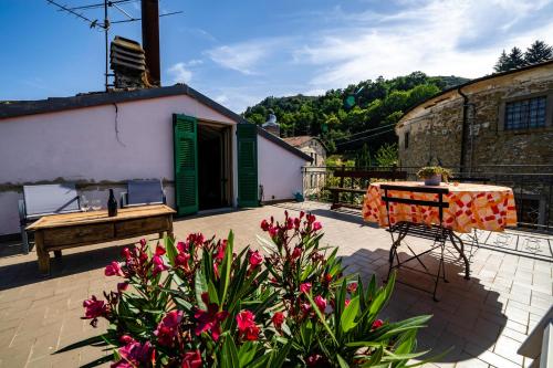 A szálláshely kívülről, Casa Soleggiata in Casola in Lunigiana