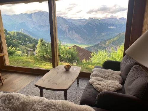 Cozy chalet with magic view & location - Chalet - Riddes