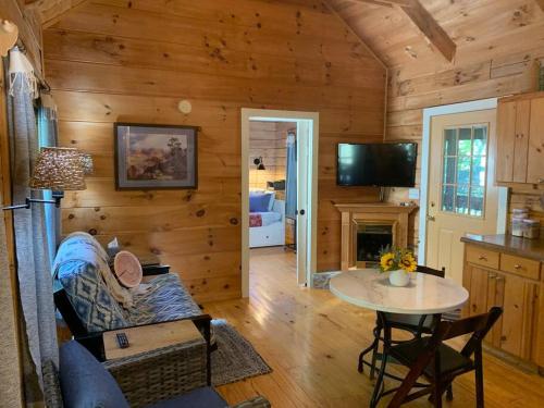 Log Cabin Walkable to Lake Lure & Chimney Rock - Blue Skies