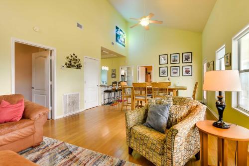 Crystal Beach Home with Furnished Deck Walk to Sand in Crystal Beach, USA