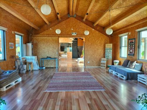 ห้องส่วนกลางสำหรับนั่งเล่น/ดูทีวี, Biovilla Sustentabilidade in ปาลเมรา