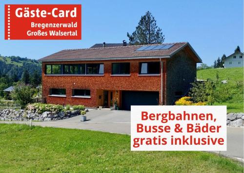Haralds exklusives Ferienhaus in Langenegg - Location saisonnière - Langenegg