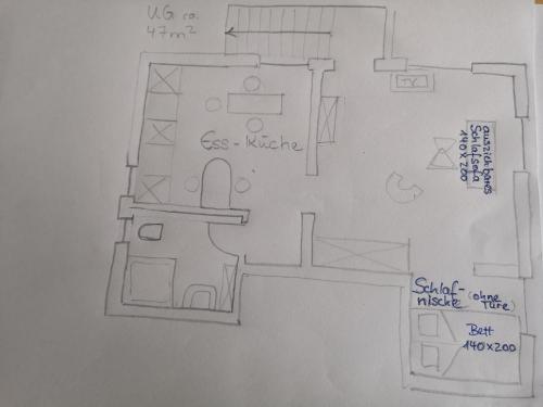 Freundliche Ferienwohnung (Souterrain) mit Gartenmitbenutzung im Haus Lotus